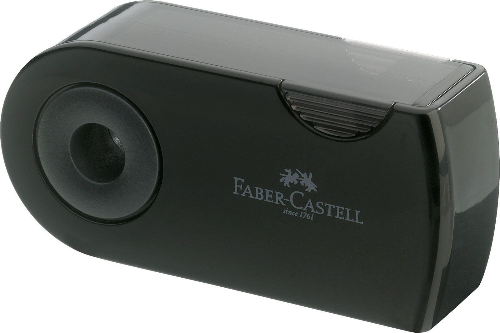 FABER-CASTELL Dosenspitzer doppelt schwarz FABER-CASTELL Dosenspitzer doppelt schwarz